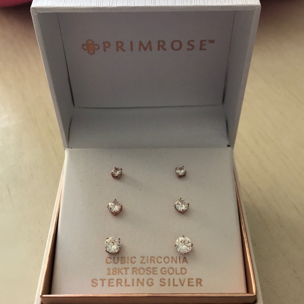 3 pair earrings